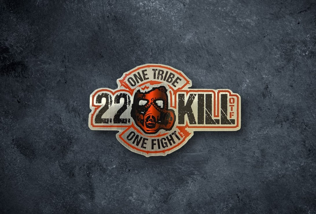 22KILL ONE TRIBE, ONE FIGHT Decal
