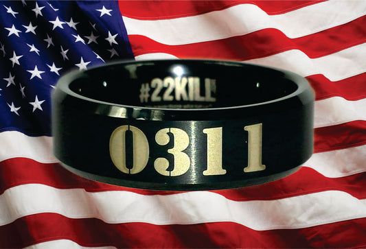 Engraved Honor Ring (MOS)