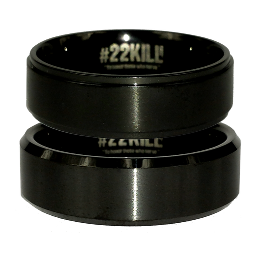 #22KILL honor ring. Salute to Veterans and first responders.