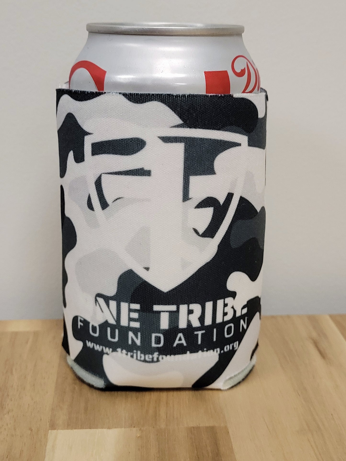 One Tribe Foundation black koozie