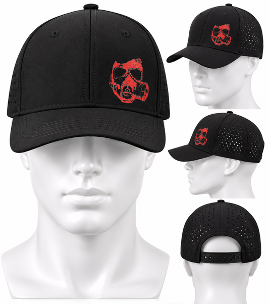 22KILL Black & Red Snapback Trucker Hat