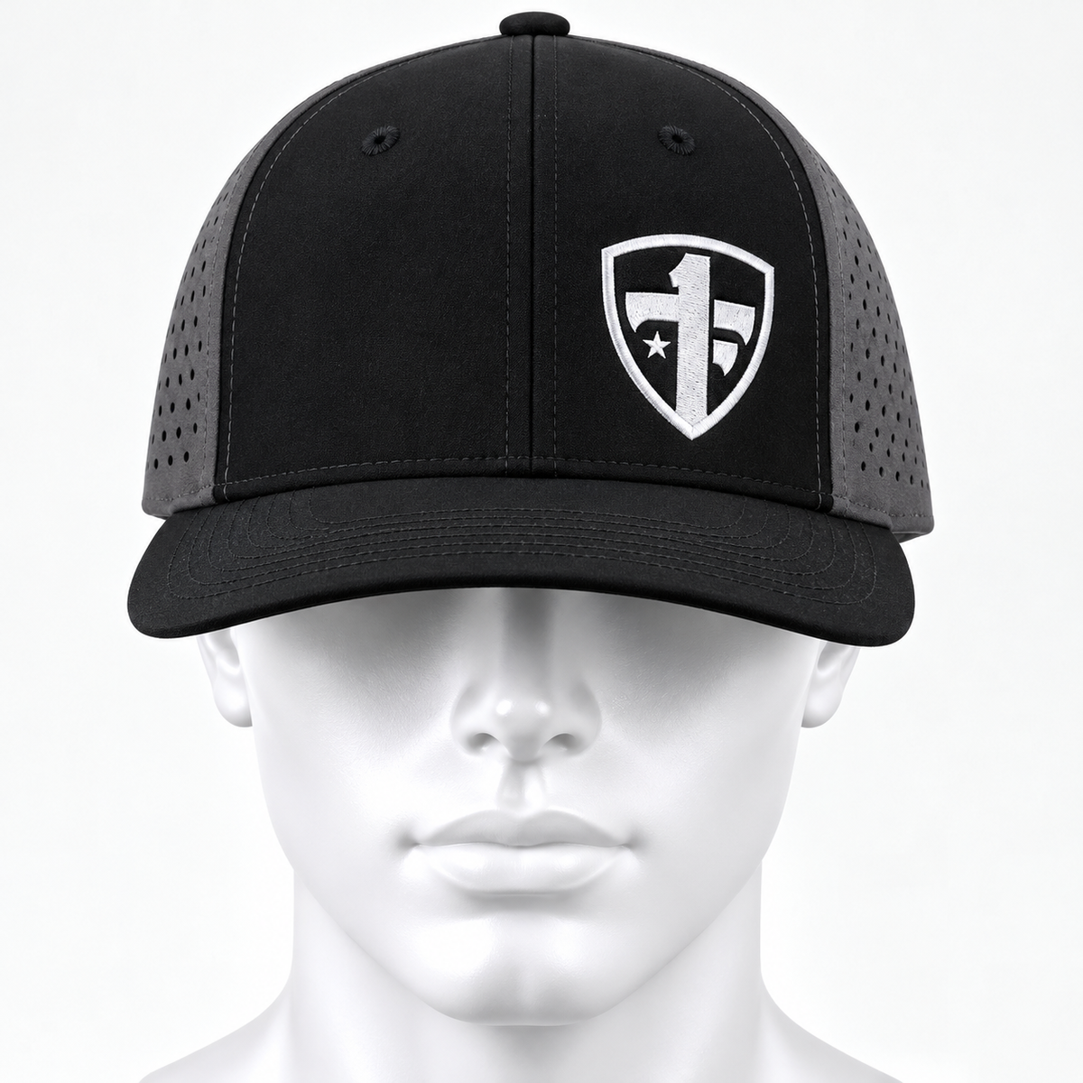 OTF Black & Gray Snapback Trucker Hat
