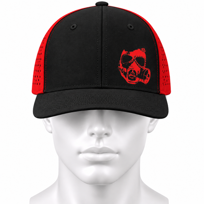 22KILL Black & Red Snapback Trucker Hat