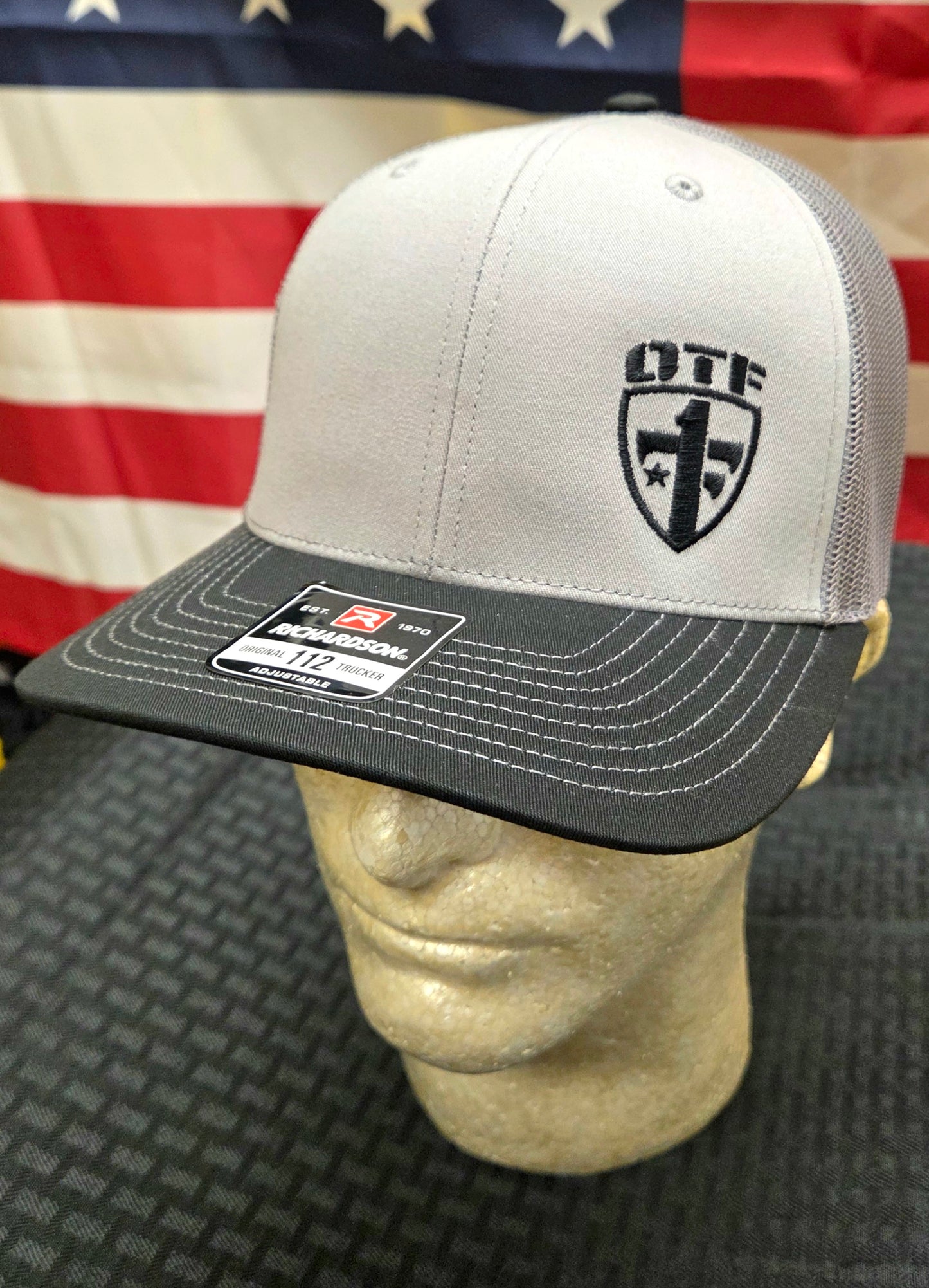 OTF Gun Metal Trucker Hat