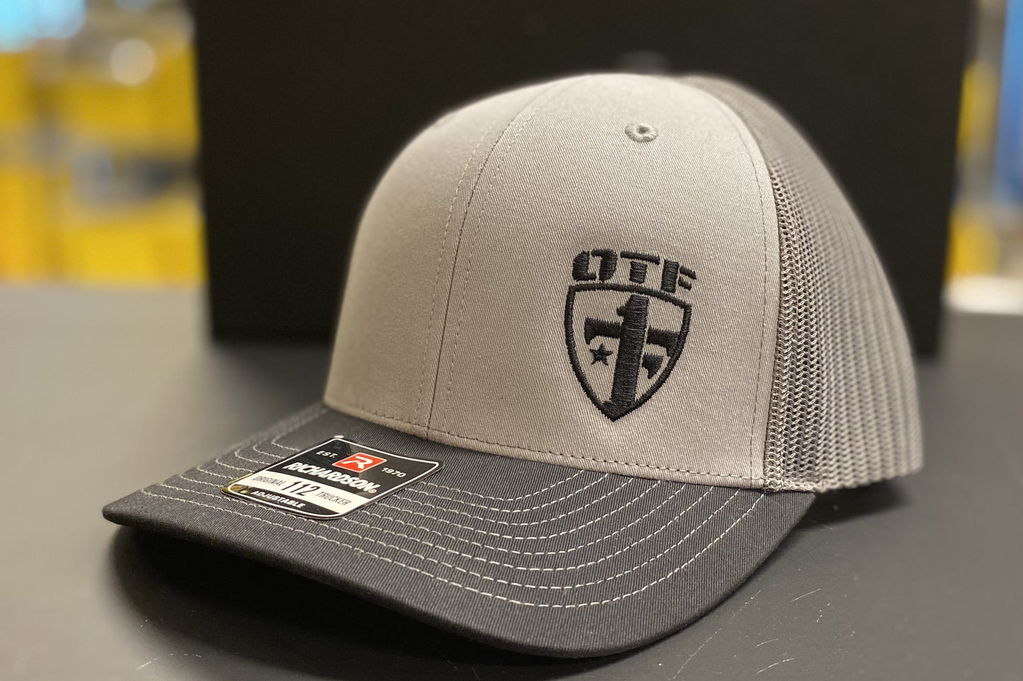 OTF Gun Metal Trucker Hat