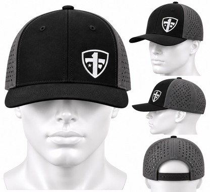 OTF Black & Gray Snapback Trucker Hat