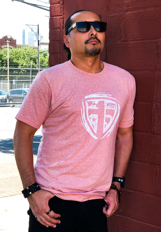 Desert Pink OTF Shield T-Shirt