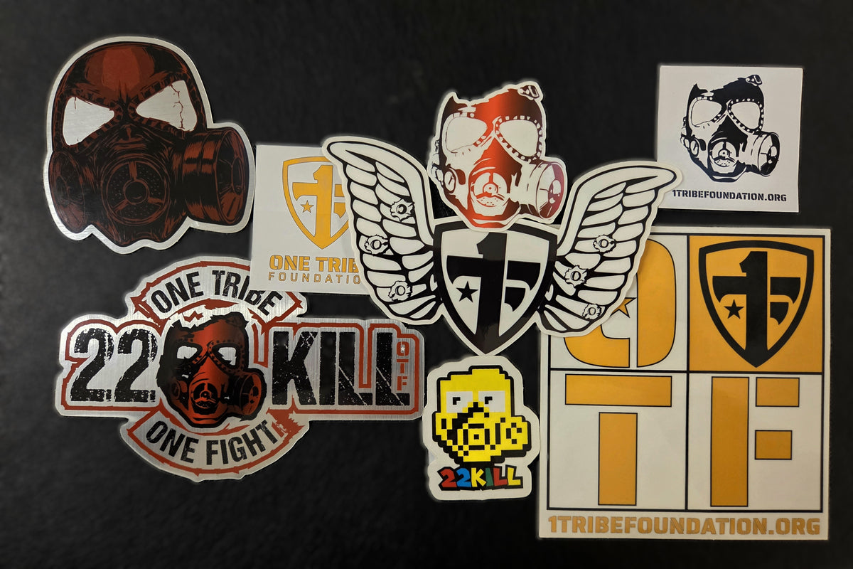 22kill Rings OTF and 22KILL Decal Pack – One Tribe Foundation
