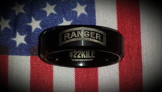 Engraved Honor Ring (Ranger Tab)