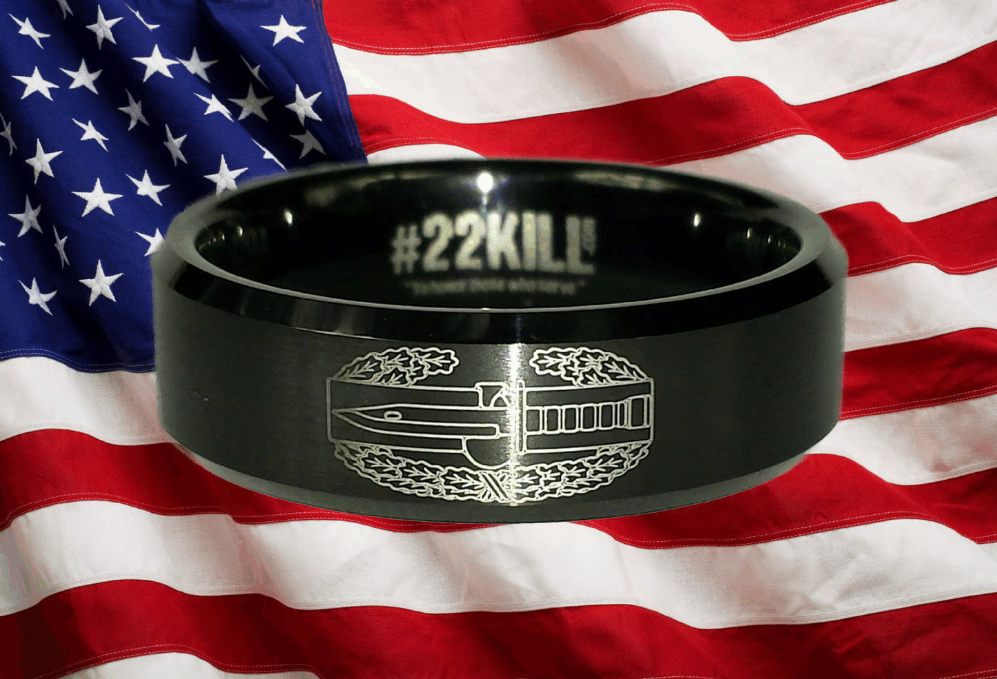 Engraved Honor Ring (Combat Action Badge)