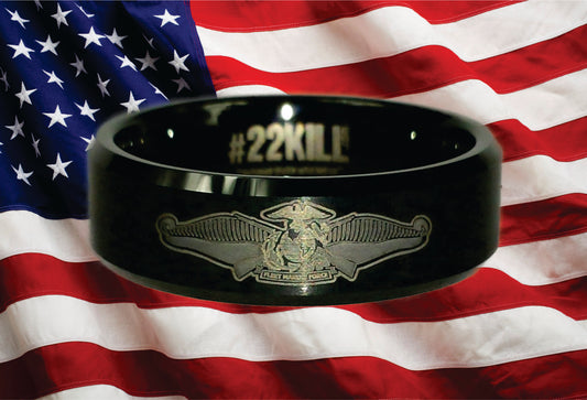 Engraved Honor Ring (FMF Corpsman)
