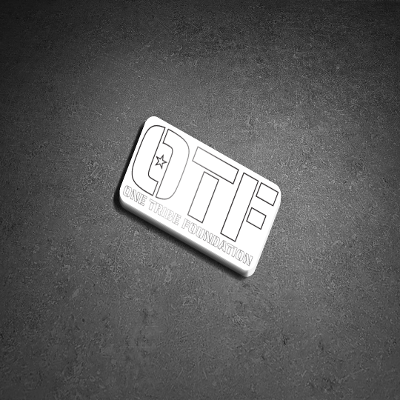 OTF Transparent Sticker White