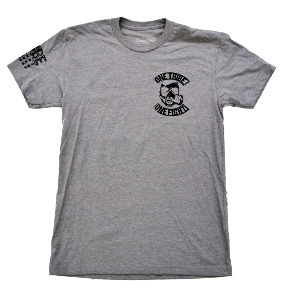 "OG" 22KILL t-shirt in gray. One Tribe. One Fight.