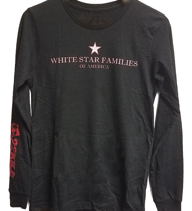 One Tribe Foundation 22KILL White Star Families long-sleeve shirt.